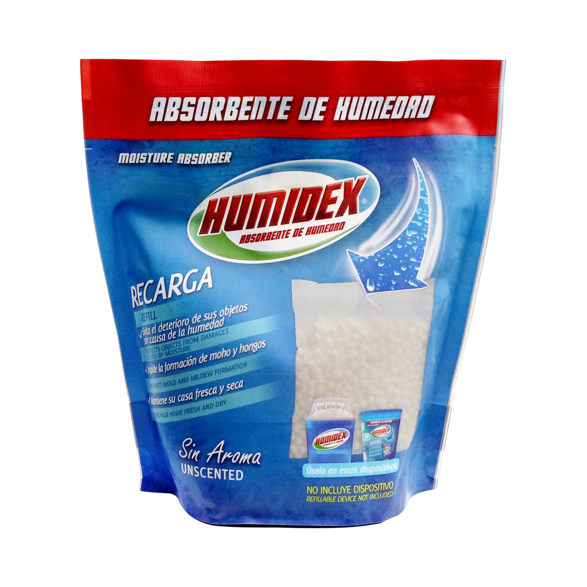 Humidex - Repuesto 340g - Sin Aroma
